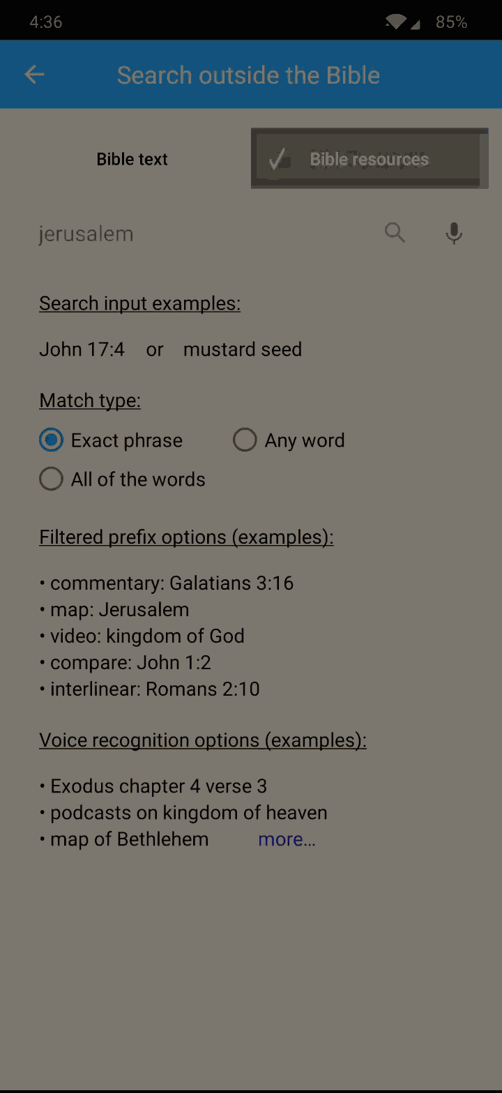 Bible maps