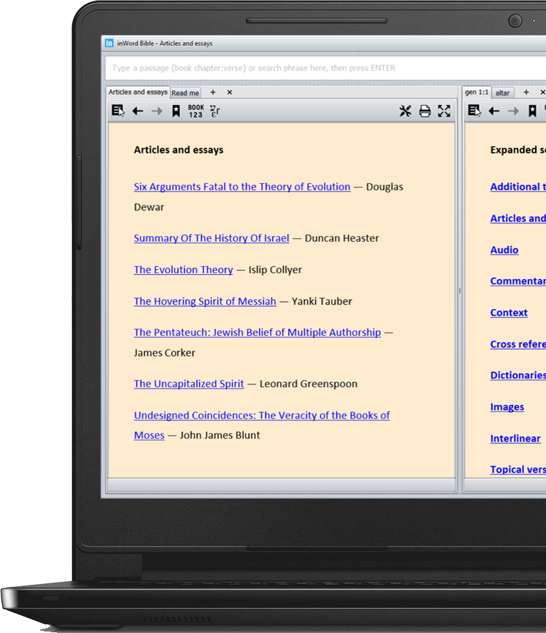 Bible study articles