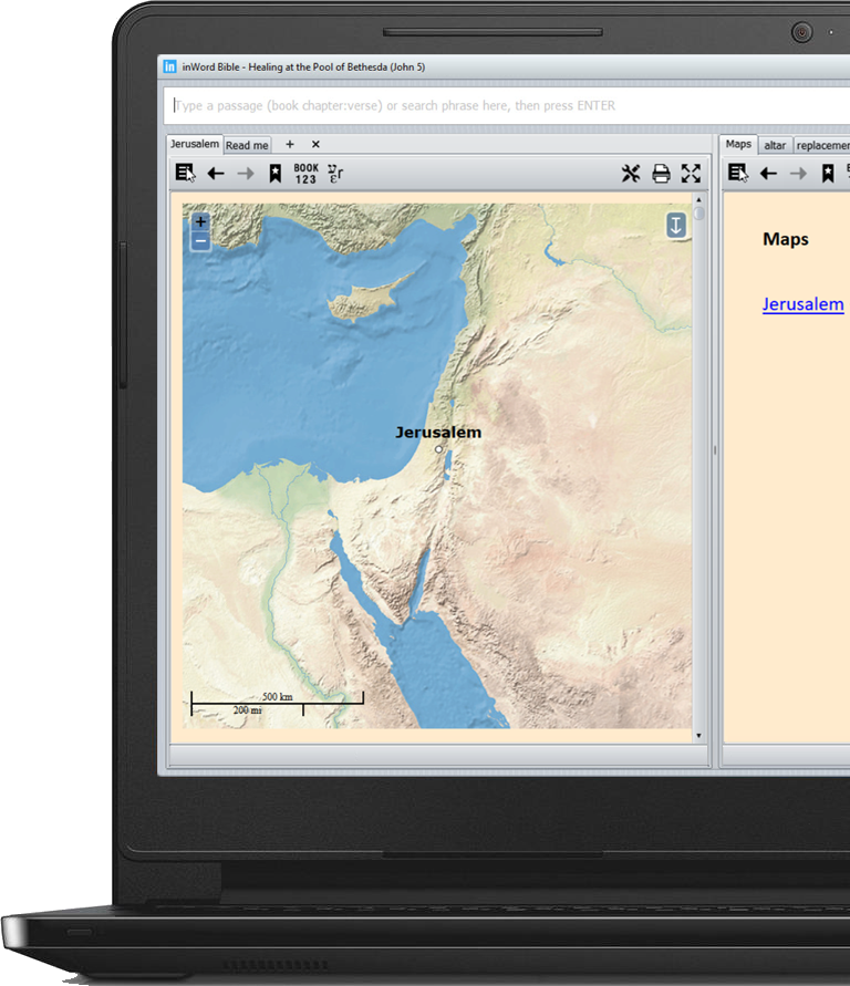 maps Bible
