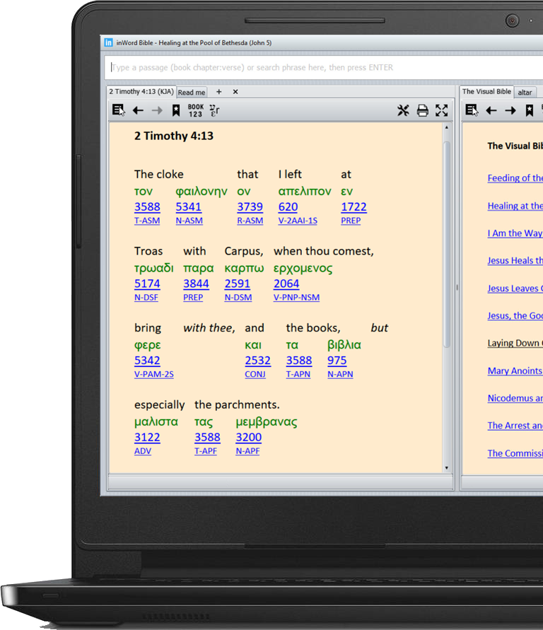 Hebrew English interlinear